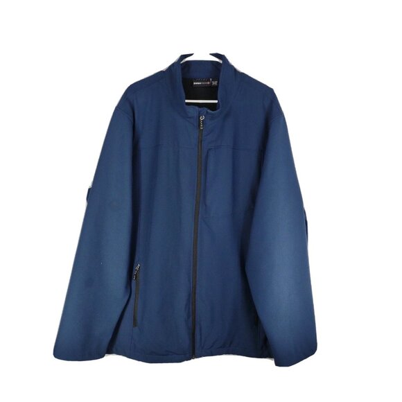 Tactical Jacket Swiss Tech Blue Soft Shell Men's 2XL (50-52) Fleece Lined - Picture 1 of 8